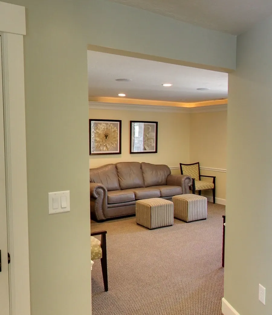 The lounge area at Draper Parkway Dental.